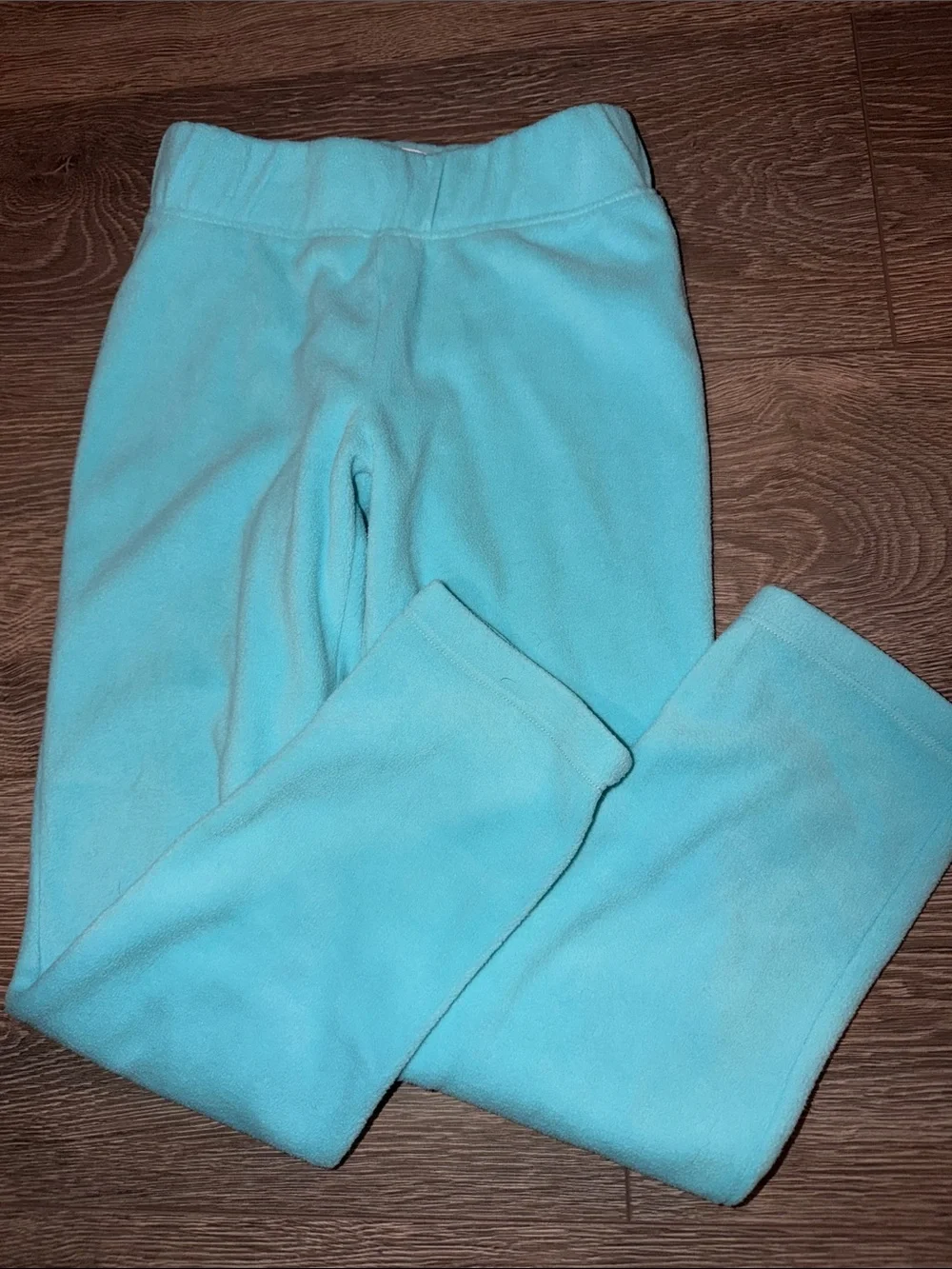 The Children’s Place Kids Vibrant Blue Fleece Straight Leg Sweatpants 7/8